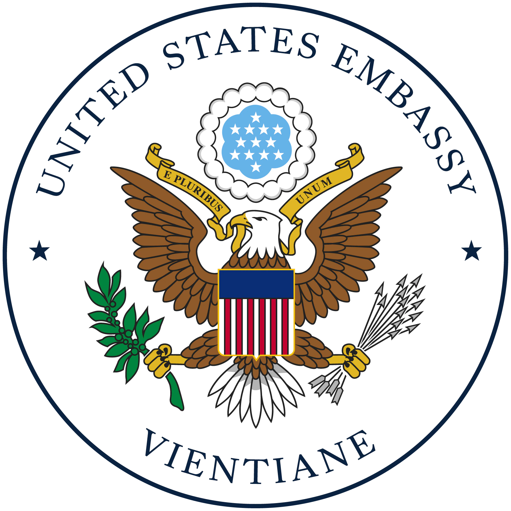 US Embassy In Laos Logo